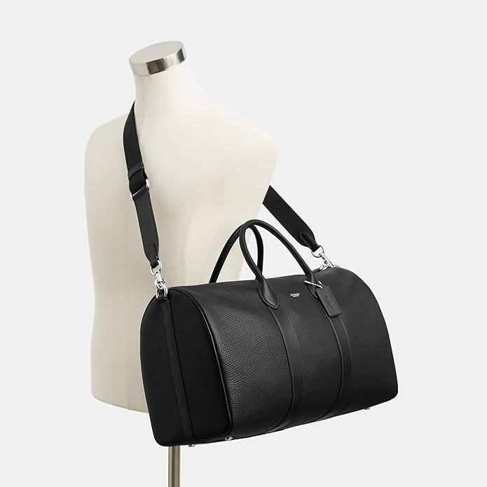 Classic Black Structured Travel & Duffle Bag