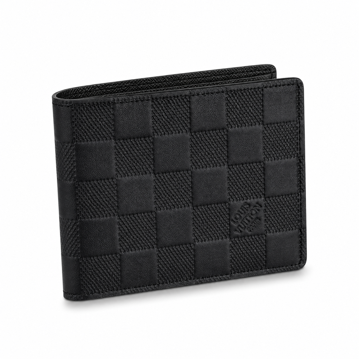 Premium Black Checkerboard Multiple Wallet