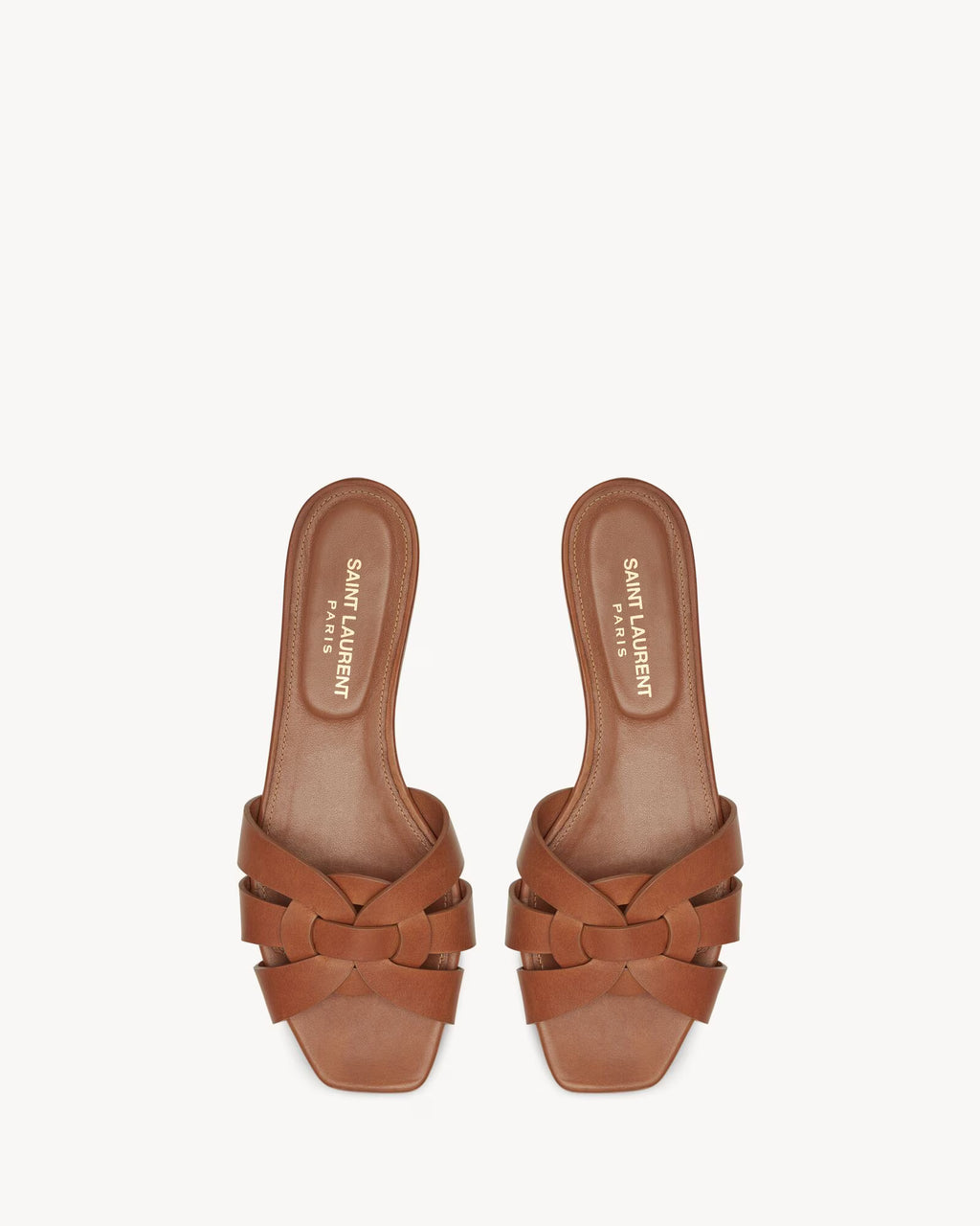 Elegant Brown Bow Slide Sandals for Women