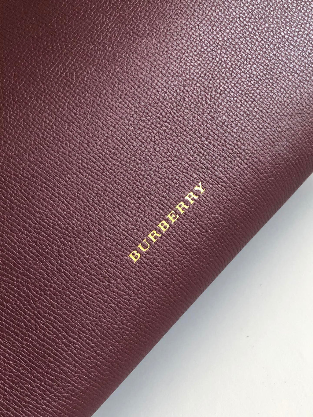 Elegant Burgundy & Check Print Shoulder Tote Bag