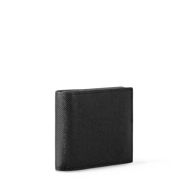 Premium Black Textured Bifold Wallet