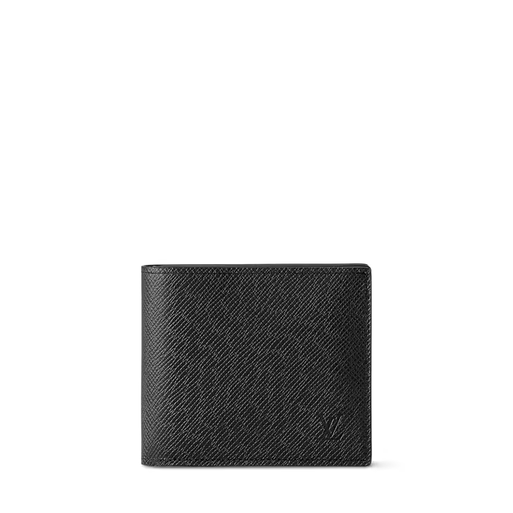 Premium Black Textured Bifold Wallet