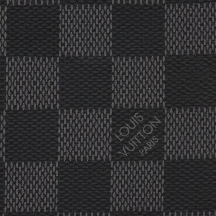 Men’s Luxury Black Checkered Wallet – Premium & Elegant